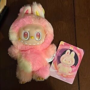 Loyalty Labubu pink and yellow NWOB